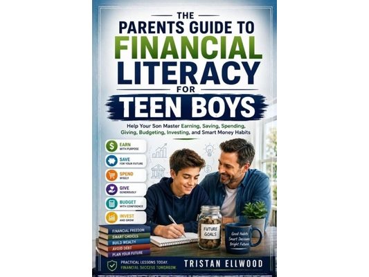 The Parents Guide to Financial Literacy for Teen Boys: Help Your Son Master Earning, Saving, Spending, Giving, Budgeting, Investing, and Smart Money H