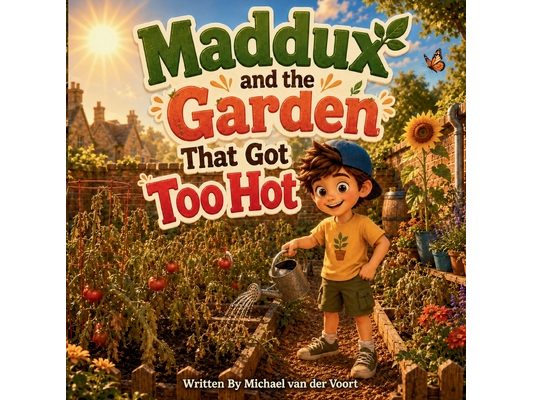 Maddux and the Garden That Got Too Hot: Climate Change Books for Kids - A Community Garden Adventure About Heat, Water Conservation, Teamwork, and Hel