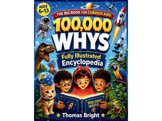 100,000 Whys for Kids: The fully Illustrated Encyclopedia of Why Questions for Kids - A Fun Facts Book with Amazing Answers for Curious Kids Ages 6-13