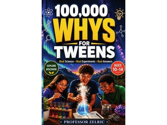 100,000 Whys for Tweens: 70+ Real Science Questions, Hands-On Try It Activities, and Chapter Quizzes for Middle School Kids, Ages 10-14