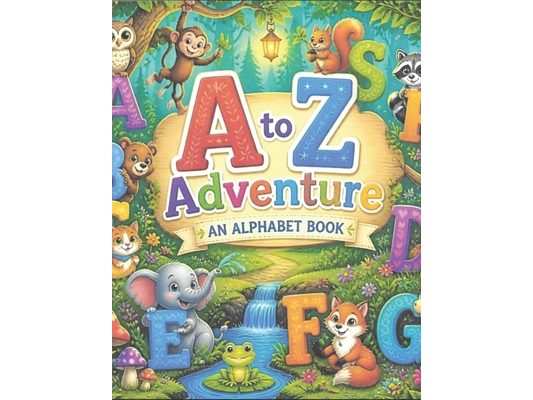 A-Z Learning Book: Early Learning Alphabet Book for Preschool & Kindergarten