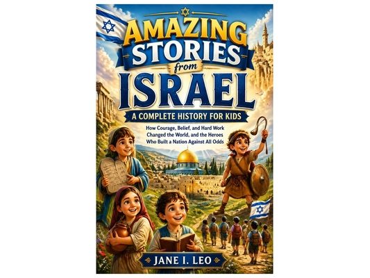 Amazing Stories from Israel: A Complete History for Kids: How Courage, Belief, and Hard Work Changed the World, and the Heroes Who Built a Nation agai