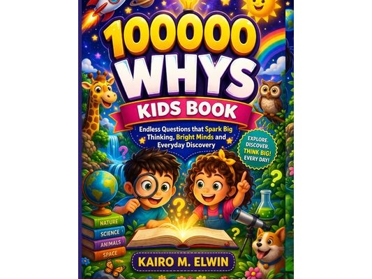 100000 whys kids book: Endless Questions that Spark Big Thinking, Bright Minds and Everyday Discovery