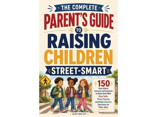 The Complete Parent's Guide to Raising Children Street-Smart: 150 Real-World Lessons and Exercises to Raise Kids Who Stay Safe, Think Clearly, and Mak