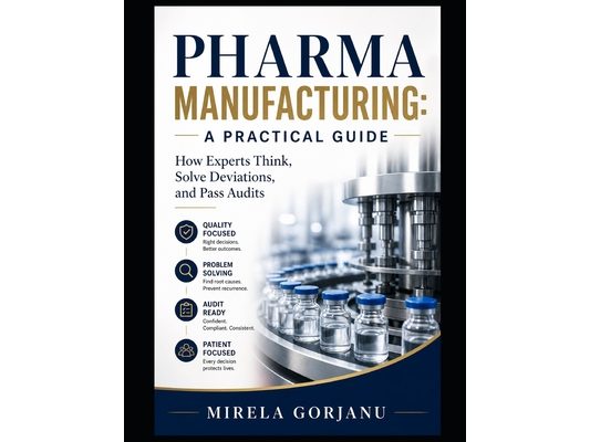 Pharma Manufacturing: A Practical Guide: How Experts Think, Solve Deviations, and Pass Audits