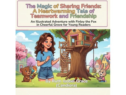 The Magic of Sharing Friends: A Heart warming Tale of Teamwork and Friendship: An Illustrated Adventure with Finley the Fox in Cheerful Grove for Youn