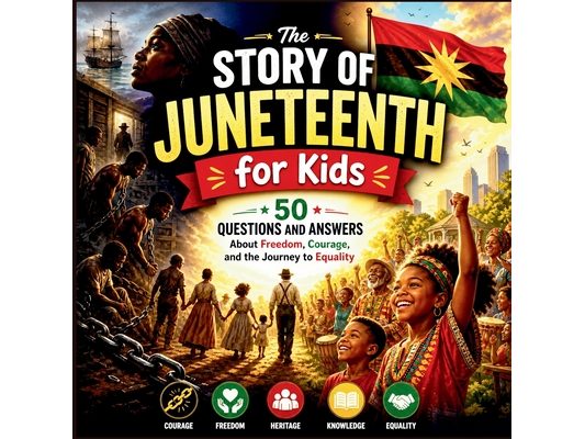 The Story of Juneteenth for Kids: 50 Questions and Answers About Freedom, Courage, and the Journey to Equality