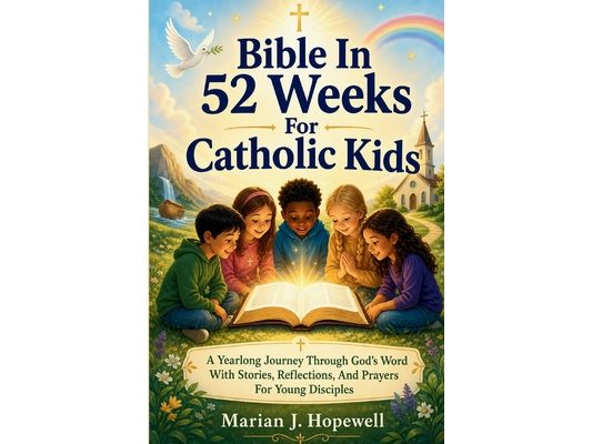 Bible in 52 Weeks for Catholic Kids: A Yearlong Journey Through God's Word with Stories, Reflections, and Prayers for Young Disciples