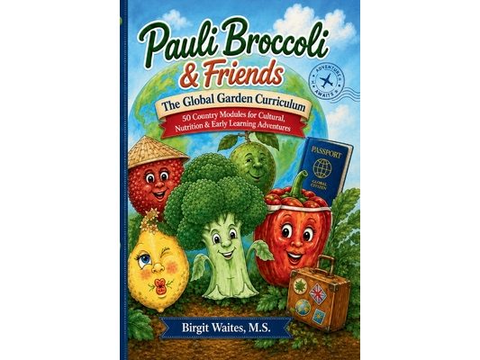 Pauli Broccoli & Friends: The Global Garden Curriculum: 50 Country-Based Lessons for Cultural Learning, Healthy Food Education, Geography, Science, La