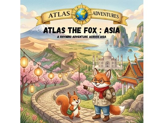 Atlas the Fox: Asia: A Rhyming Adventure Across Asia