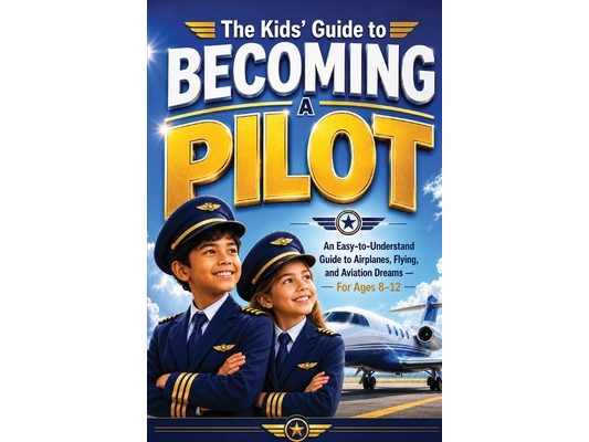 The Kids' Guide to Becoming a Pilot: An Easy-to-Understand Guide to Airplanes, Flying, and Aviation Dreams - For Ages 8-12