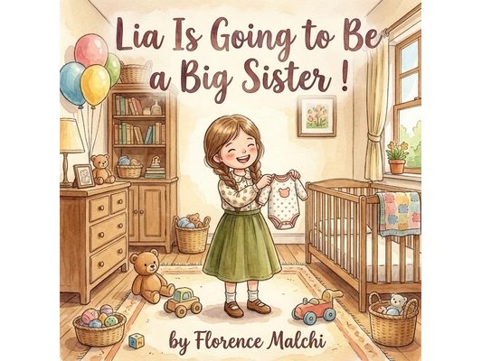 Lia Is Going to Be a Big Sister!: A Gentle Children's Book About Blended Families, Big Feelings, and Welcoming a New Sibling