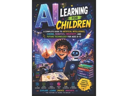 AI Learning for Children: A Complete Guide to Artificial Intelligence, Coding, Robotics, Creativity, and Future Technology for Ages 8-13, "Interactive