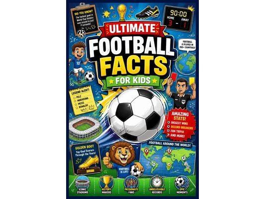 Ultimate Football Facts For Kids: Over 500 Awesome Facts, Records, Trivia and Challenges for Ages 7-12