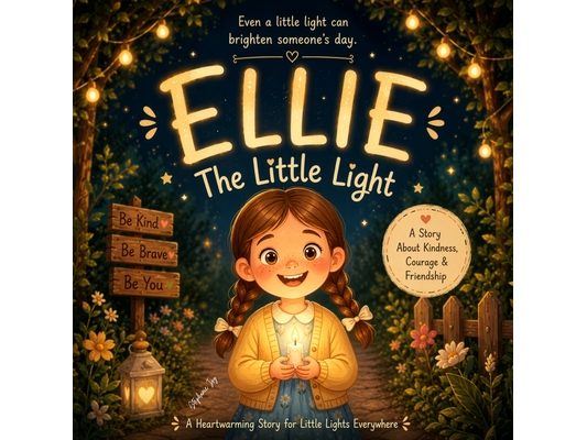 Ellie The Little Light.: A Heartwarming Christian Picture Book About Kindness, Courage, Faith, and Letting Your Light Shine Inspirational Story for Ki