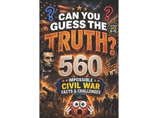 Can You Guess the Truth?: 560 IMPOSSIBLE CIVIL WAR FACTS & CHALLENGES, american history for kids, american revolution books for kid, civil war books (