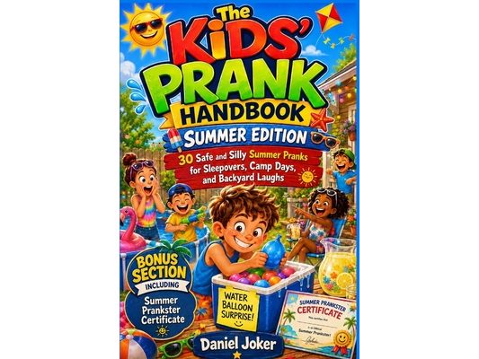 The Kids' Prank Handbook - Summer Edition: 30 Safe and Silly Summer Pranks for Sleepovers, Camp Days, and Backyard Laughs