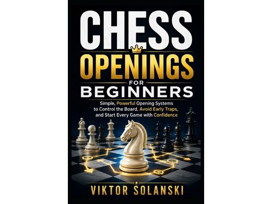 Chess Openings for Beginners: Simple, Powerful Opening Systems to Control the Board, Avoid Early Traps, and Start Every Game with Confidence