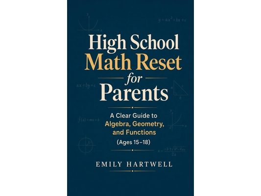 High School Math Reset for Parents: A Clear Guide to Algebra, Geometry, and Functions (Ages 15-18)
