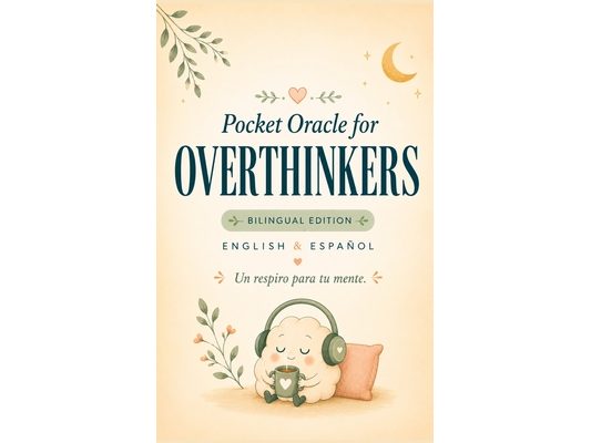 Pocket Oracle for Overthinkers: Bilingual Messages to Calm Anxiety, Quiet Racing Thoughts & Bring Emotional Relief