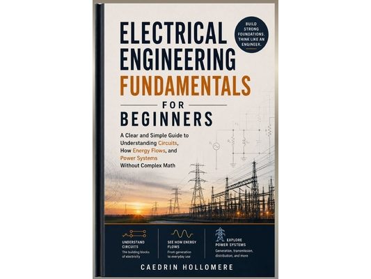 Electrical Engineering Fundamentals for Beginners: A Clear and Simple Guide to Understanding Circuits, How Energy Flows, and Power Systems Without Com
