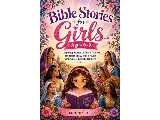 Bible Stories for Girls Ages 6-9: Inspiring Stories of Brave Women from the Bible, with Prayers and Gentle Lessons for Girls