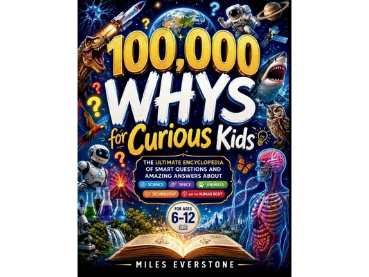 100,000 Whys for Curious Kids: The Ultimate Encyclopedia of Smart Questions and Amazing Answers About Science, Space, Animals, Technology, and the Hum