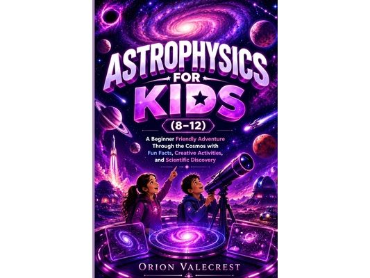 Astrophysics for Kids (8-12): A Beginner Friendly Adventure Through the Cosmos with Fun Facts, Creative Activities, and Scientific Discovery