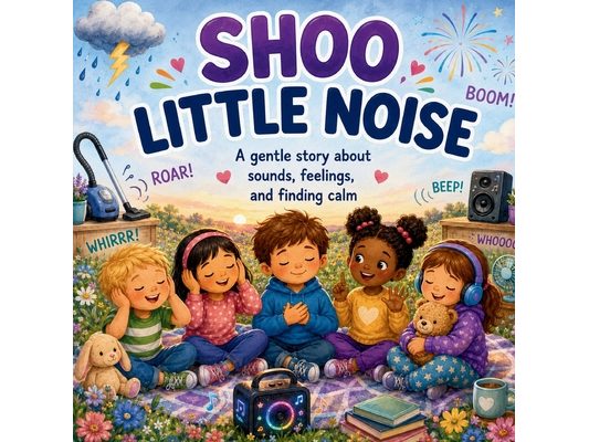 Shoo Little Noise: A Gentle Story About Sounds, Feelings, and Finding Calm