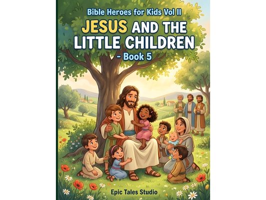 Bible Heroes for Kids: Jesus and the Little Children - Book 5: A Heartwarming Bible Story About Jesus' Love for Children