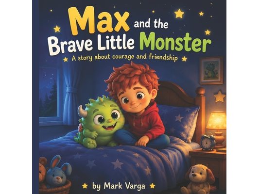 Max and the Brave Little Monster: A Bedtime Story: A Calming Bedtime Story for Kids About Friendship, Courage, and Overcoming Fear of the Dark (Ages 3
