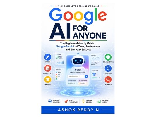 Google AI for Anyone: The Beginner-Friendly Guide to Google Gemini, AI Tools, Productivity, and Everyday Success