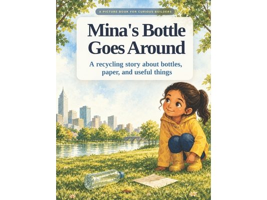 Mina's Bottle Goes Around: A recycling story about bottles, paper, and useful things