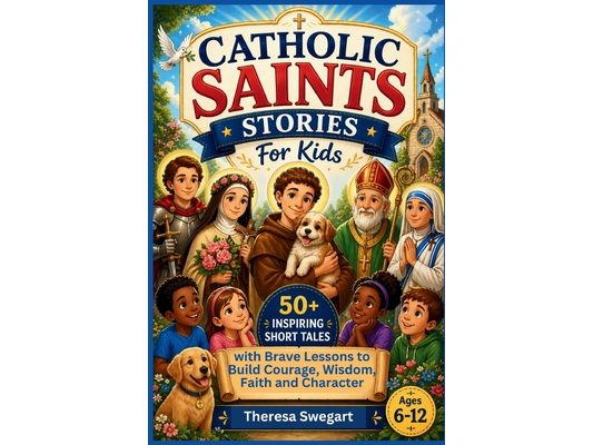 Catholic Saints Stories for Kids: 50+ Inspiring Short Tales with Brave Lessons to Build Courage, Wisdom, Faith and Character