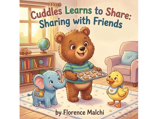 Cuddles Learns to Share: Sharing with Friends: A Social Emotional Learning Book for Kids About Friendship, Big Feelings, and Playing Together