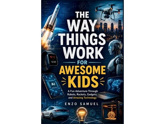 The Way Things Work for Awesome Kids: A Fun Adventure Through Robots, Rockets, Gadgets, and Amazing Technology