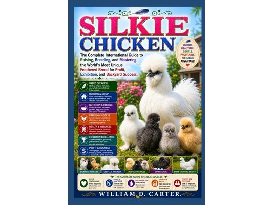 Silkie Chicken: The Complete International Guide to Raising, Breeding, and Mastering the World's Most Unique Feathered Breed for Profit, Exhibition, a