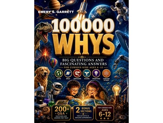 100000 Whys: Big Questions and Amazing Answers That Boost Curiosity, Knowledge, and Smart Thinking for Kids Ages 6-12