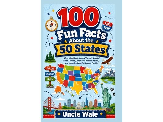 100 Fun Facts About the 50 States: Discover America's History, Landmarks, Capitals, Cultures, Wildlife, and Amazing State Surprises: An Exciting Journ