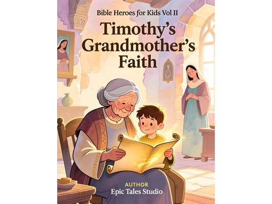 Bible Heroes for Kids: Vol II Timothy's Grandmother's Faith - Book 7: A Story of Love, Faith, and Family