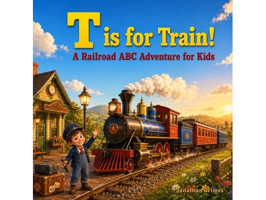 T is for Train!: A Railroad ABC Adventure for Kids