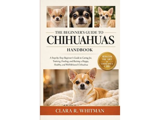 The Beginner's Guide to Chihuahuas: A Step-by-Step Beginner's Guide to Caring for, Training, Feeding, and Raising a Happy, Healthy, and Well-Behaved C