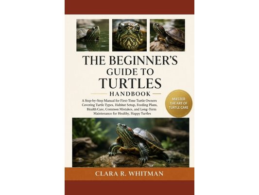 The Beginner's Guide to Turtles: A Step-by-Step Manual for First-Time Turtle Owners Covering Turtle Types, Habitat Setup, Feeding Plans, Health Care,