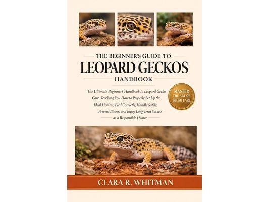 The Beginner's Guide to Leopard Geckos: The Ultimate Beginner's Handbook to Leopard Gecko Care, Teaching You How to Properly Set Up the Ideal Habitat,