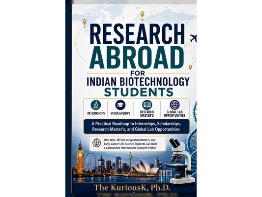 Research Abroad for Indian Biotechnology Students: A Practical Roadmap to Internships, Scholarships, Research Master's, and Global Lab Opportunities