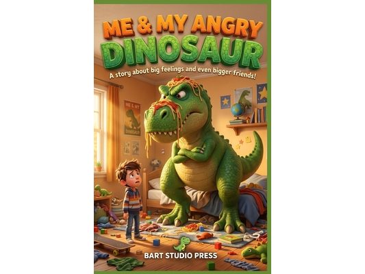Me & My Angry Dinosaur: A Totally True Story About Stomping, Spaghetti, and Being a Team: Funny Chapter Book With Big Feelings & Being a Team for Kids