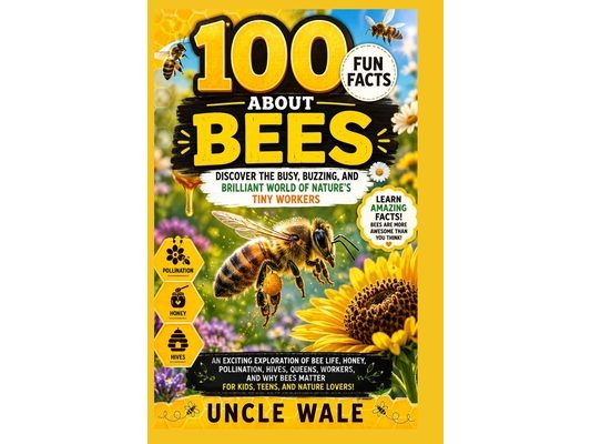 100 Fun Facts About Bees: Discover the Busy, Buzzing, and Brilliant World of Nature's Tiny Workers: An Exciting Exploration of Bee Life, Honey, Pollin