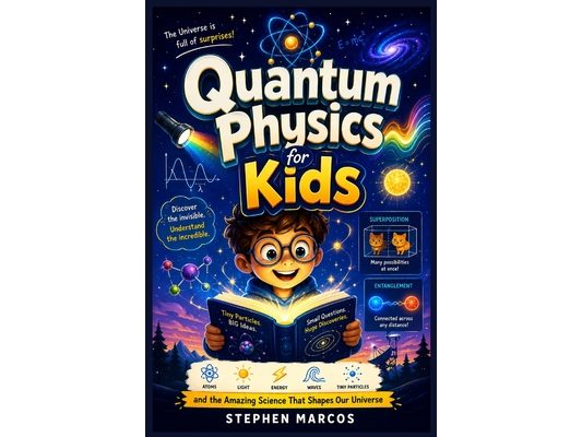 Quantum Physics for Kids: A Fun and Easy Guide to Atoms, Light, Energy, Waves, Tiny Particles, and the Amazing Science That Shapes Our Universe
