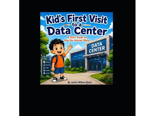 Kid's first visit to a Data Center