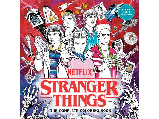 Stranger Things: The Complete Coloring Book (Color All Five Seasons!)